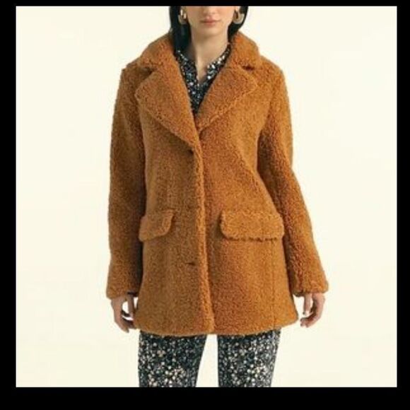 J Crew Teddy Sherpa Jacket NWT - Picture 10 of 13